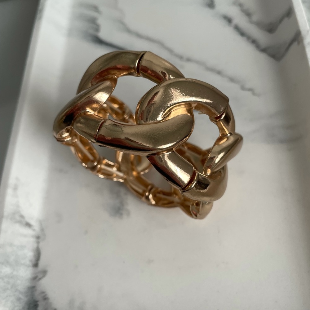 Gold Statement Bracelet - Picture 5 of 5
